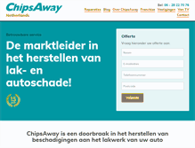 Tablet Screenshot of chipsaway.nl